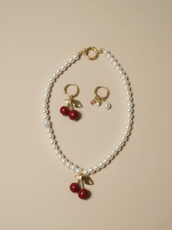 Ensemble Cerises perlées