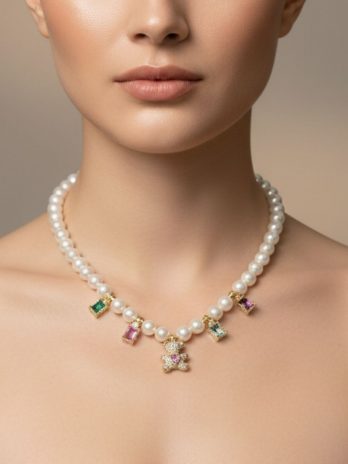 Collier Ours coloré